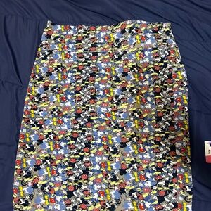 Colorful Patterned Women's Skirt LNWT